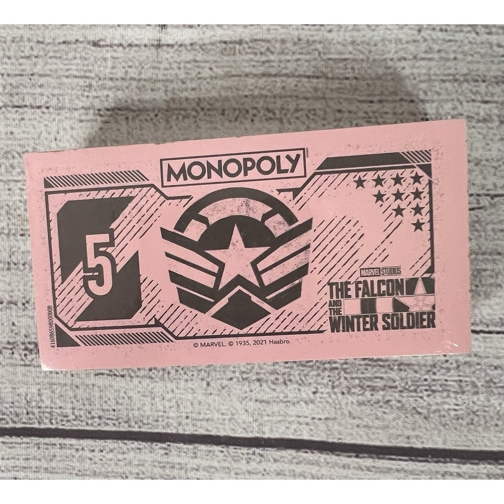 2021 The Falcon Winter Soldier Monopoly Money Pack (SEALED)‎